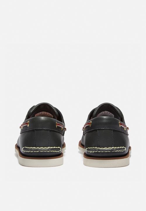 Timberland - Classic Boat Shoe - Blue leather