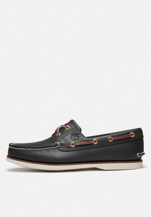 Timberland - Classic Boat Shoe - Blue leather
