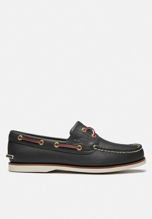 Timberland - Classic Boat Shoe - Blue leather