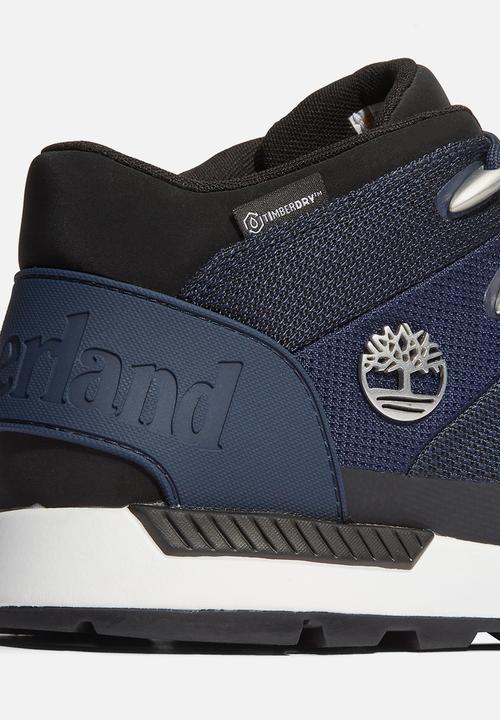 Timberland - Sprint Trekker Mid Lace Up Waterproof Sneaker - Navy