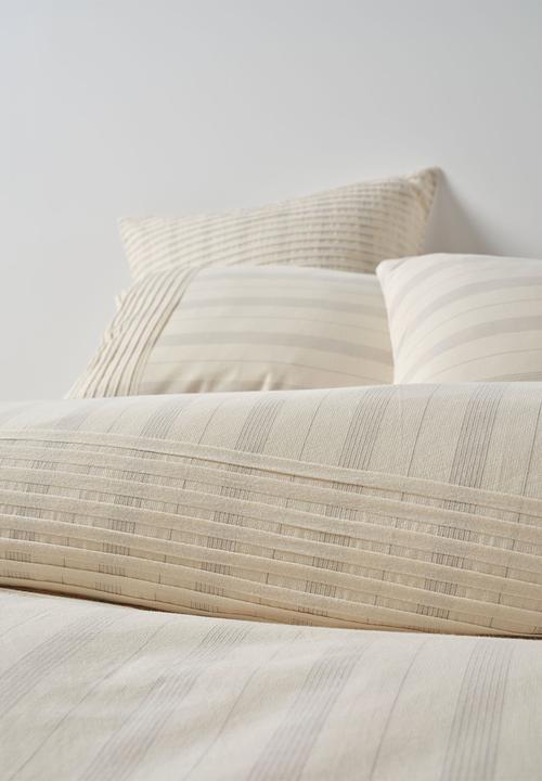 Linen House - Pambula Duvet Cover Set - Vanilla