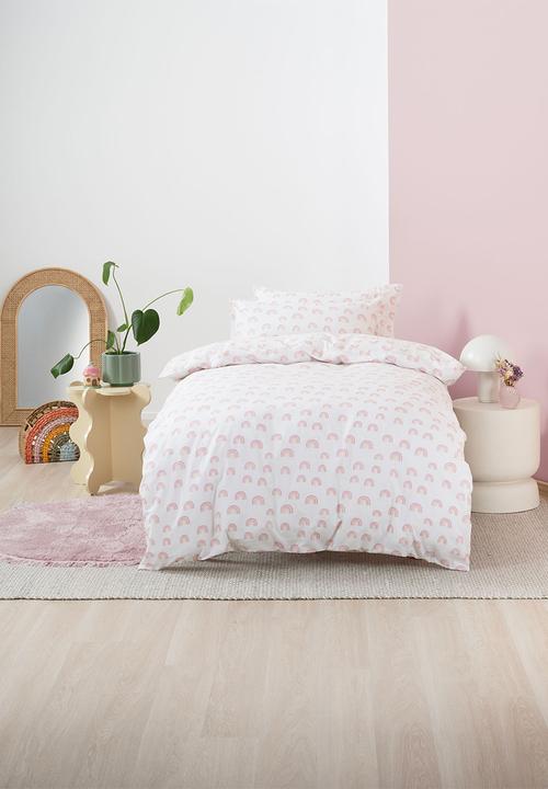 Rainbow Magic Duvet Cover Set - Pink