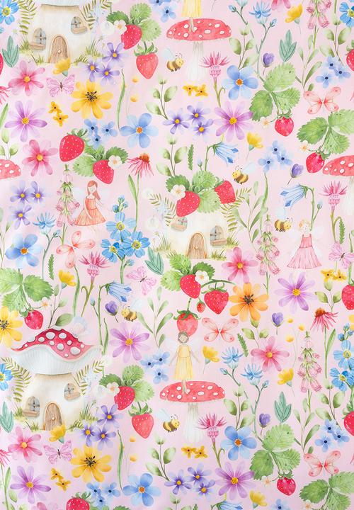 Linen House - Strawberry Meadow Duvet Cover Set - Pink