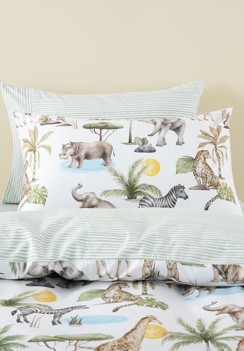 Sunny Safari Duvet Cover Set - Multi 