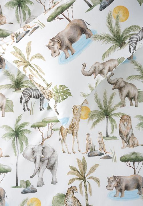 Linen House - Sunny Safari Duvet Cover Set - Multi 