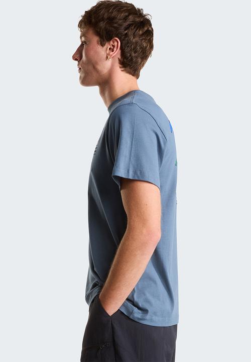 The North Face -  Icon Celebration Regular Short Sleeve Tee-Graphic - Granite Grey