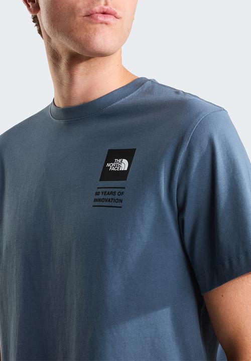The North Face -  Icon Celebration Regular Short Sleeve Tee-Graphic - Granite Grey