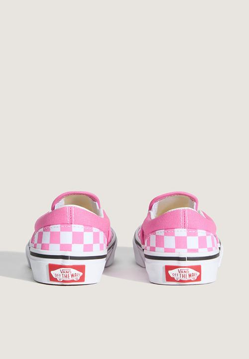 Vans - Classic slip-on - checkerboard pink fizz