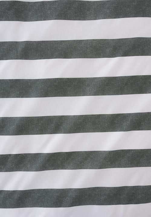 Linen House - Sydney Duvet Cover Set - Carbon 