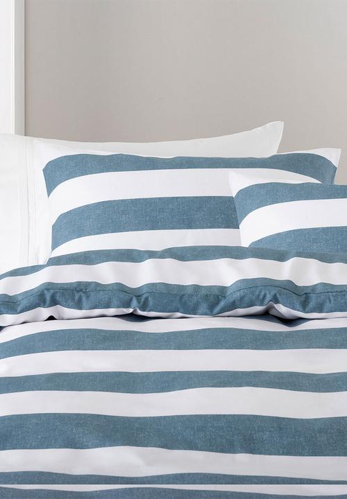 Linen House - Sydney Duvet Cover Set - Denim