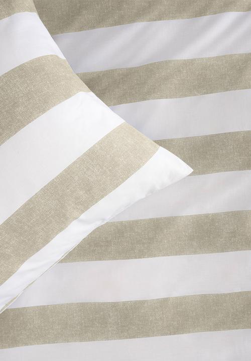 Linen House - Sydney Duvet Cover Set - Stone