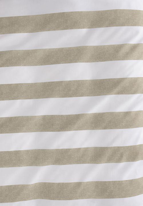 Linen House - Sydney Duvet Cover Set - Stone