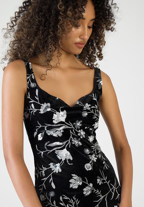 SISSY BOY - Wide Awake Maxi Dress - Black