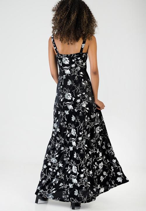 SISSY BOY - Wide Awake Maxi Dress - Black