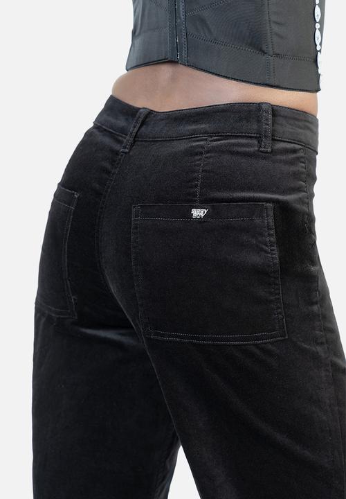SISSY BOY - Paige Wide Leg Pants - Black