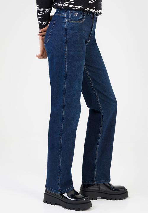 SISSY BOY - Amelie Straight Leg Jeans - Dark Vintage