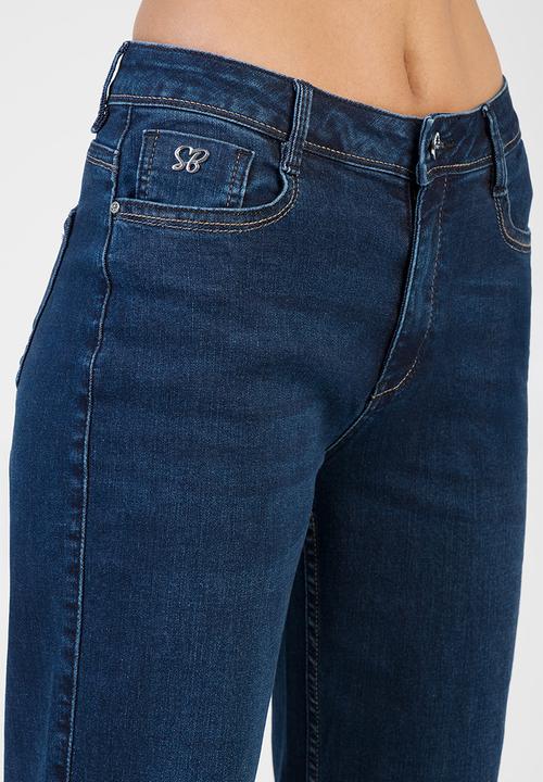 SISSY BOY - Amelie Straight Leg Jeans - Dark Vintage