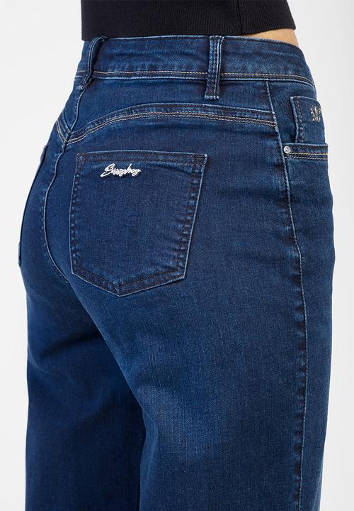 SISSY BOY - Amelie Straight Leg Jeans - Dark Vintage