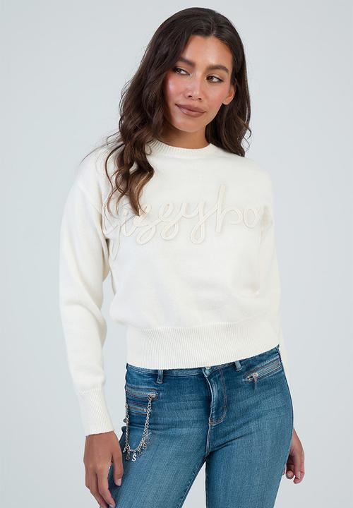 SISSY BOY - Forever Young Knit Sweater - Cream