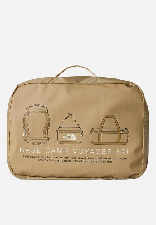 The North Face - Large Base Camp Voyager Duffel - Khaki Stone-Utility Brown-Desert Ston
