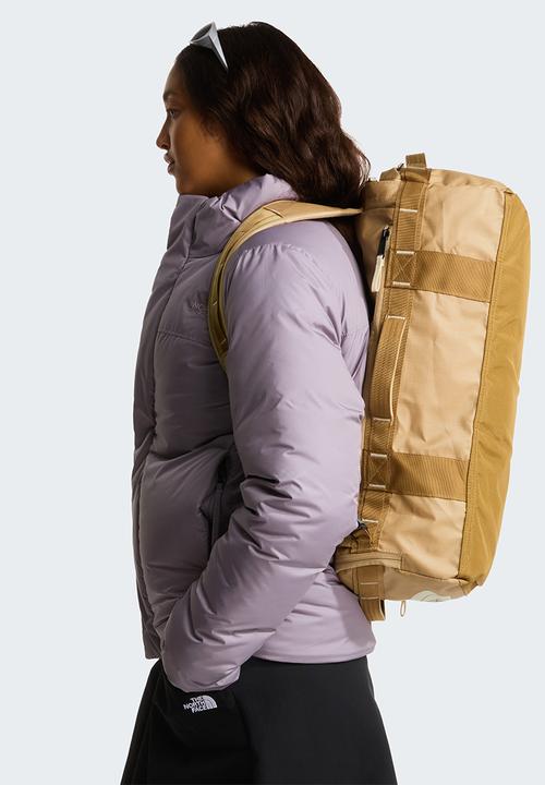 The North Face - BASE Camp Voyager Duffel - Khaki Stone-Utility Brown-Desert Stone