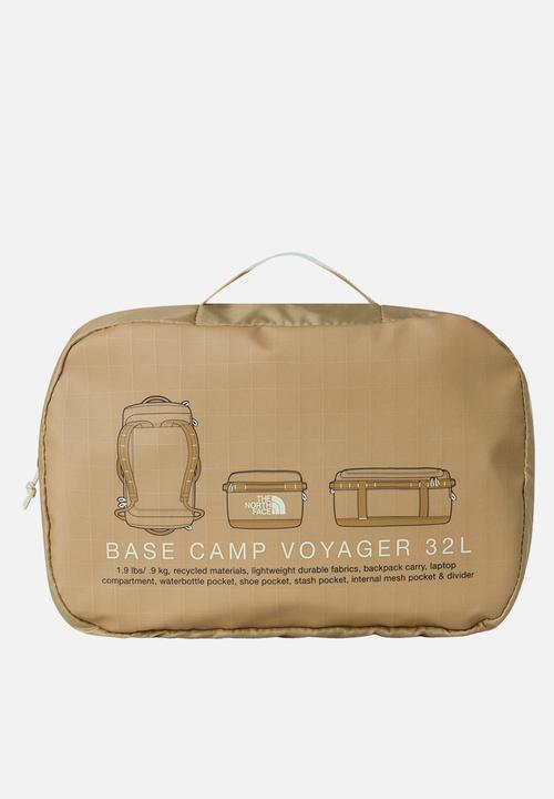 The North Face - BASE Camp Voyager Duffel - Khaki Stone-Utility Brown-Desert Stone