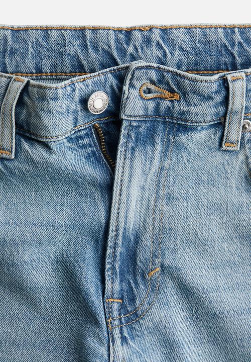 H&M - Flared high jeans - light denim blue