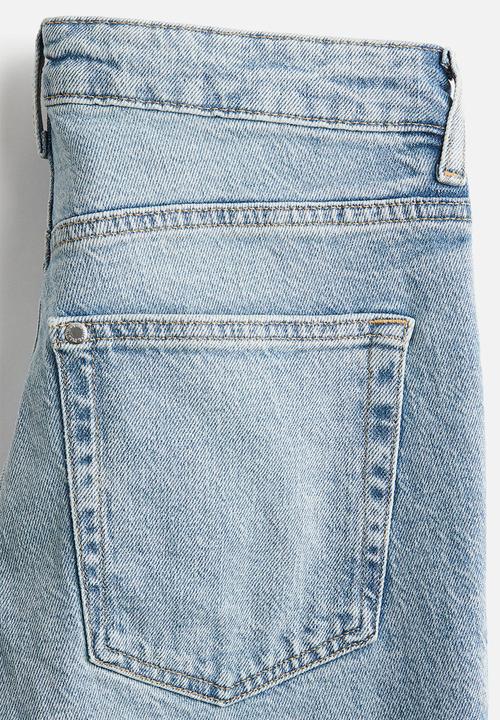 H&M - Flared high jeans - light denim blue