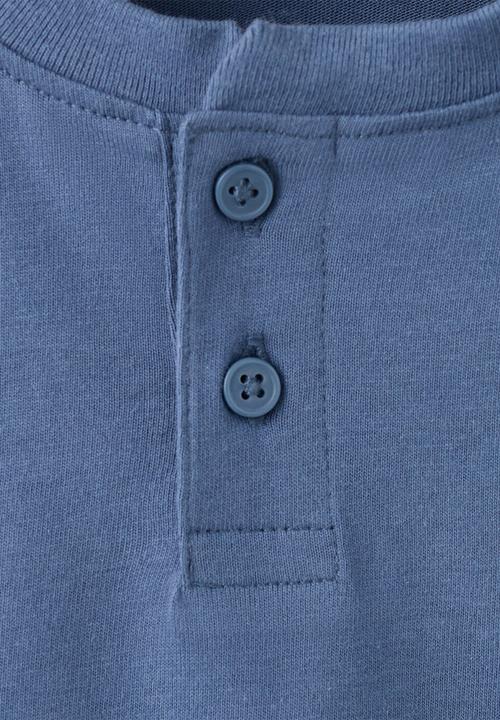 MANGO - T-Shirt PANIB - Medium Blue