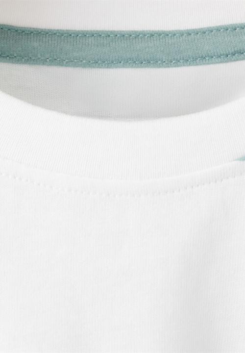 MANGO - T-Shirt MBERT - Turquoise / Aqua
