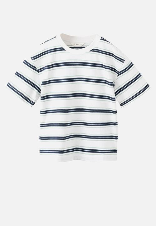 MANGO - T-Shirt MRAYAS - Navy
