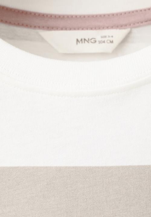 MANGO - T-Shirt RELAX - Medium Brown
