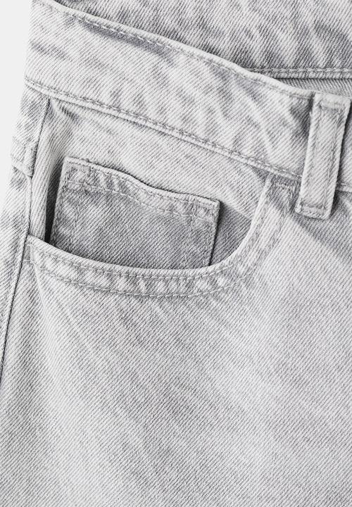 MANGO - Jeans CULOTTE1 - Open Gray
