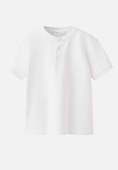 MANGO - Poloshirt HANOIB - White