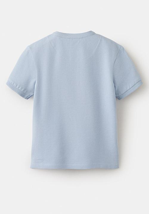 MANGO - Poloshirt HANOIB - Light/Pastel Blue