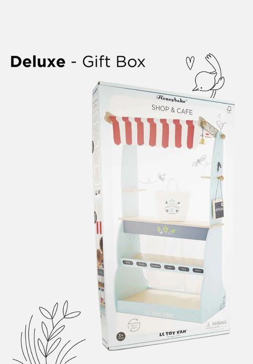 Le Toy Van - Wooden Shop & Cafe Market Stand - multi