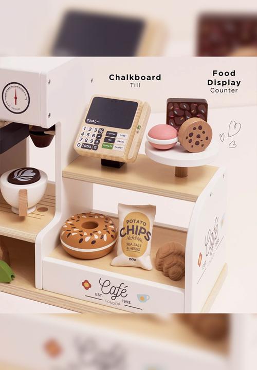 Le Toy Van - 18 Pcs Barista Cafe Shop Playset - multi