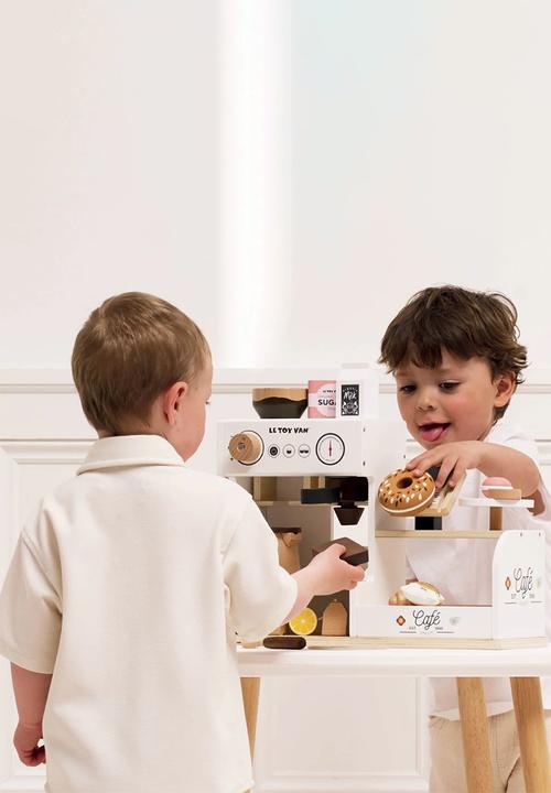 Le Toy Van - 18 Pcs Barista Cafe Shop Playset - multi
