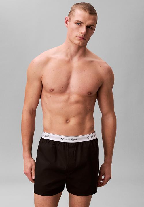 Calvin Klein - Boxer Slim 3Pk - Black, Black, Black