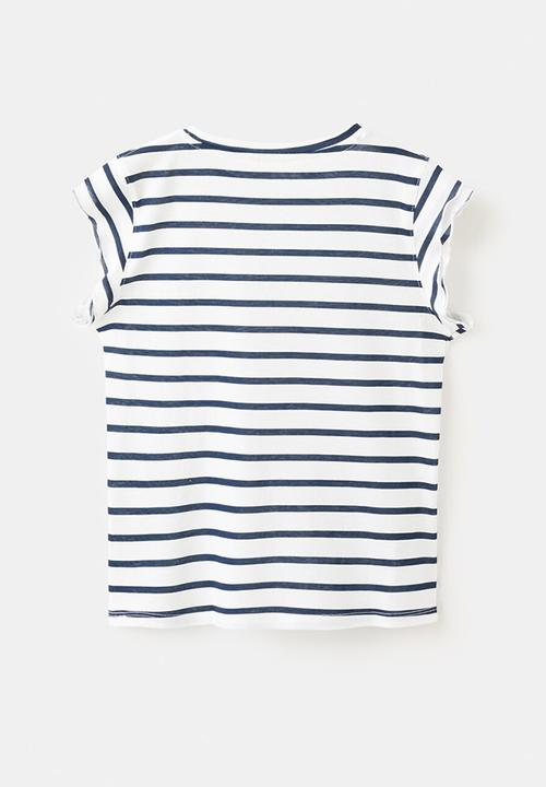 MANGO - T-Shirt Lilir - Navy