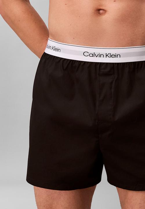 Calvin Klein - Boxer Slim 3Pk - Black, Black, Black
