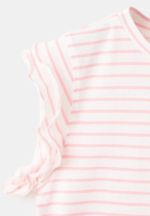 MANGO - T-Shirt Lilir - Pink