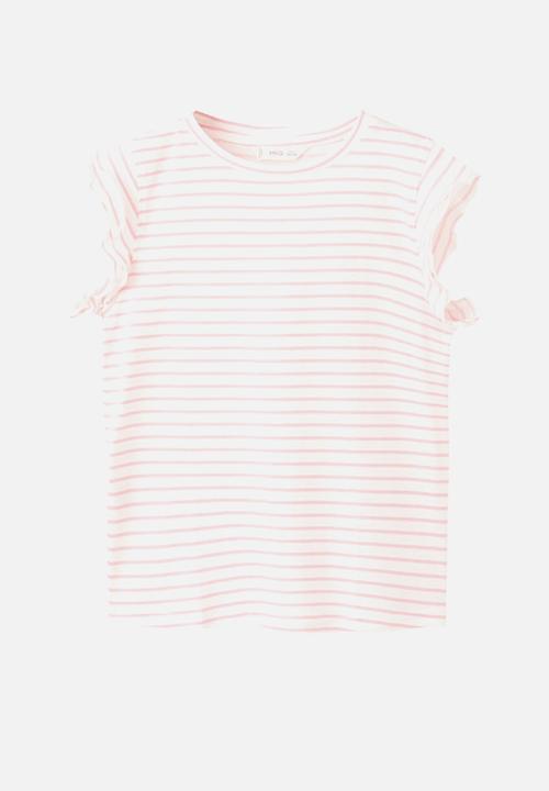 MANGO - T-Shirt Lilir - Pink
