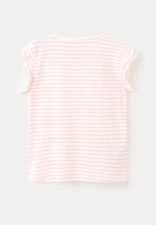 MANGO - T-Shirt Lilir - Pink
