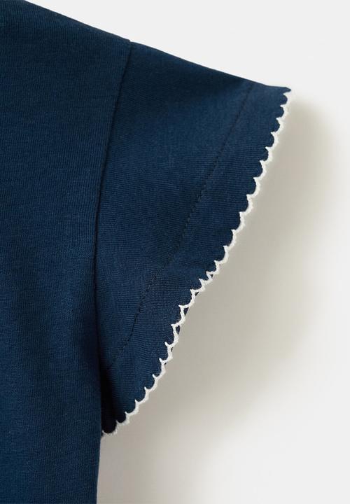MANGO - T-Shirt Mara - Navy