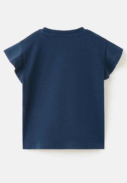 MANGO - T-Shirt Mara - Navy