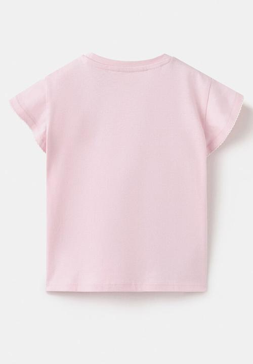 MANGO - T-Shirt Mara - Pink