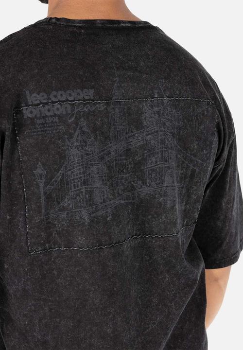 Lee Cooper - T-shirts - Augustin  -BLACK