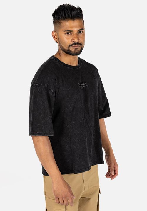 Lee Cooper - T-shirts - Augustin  -BLACK