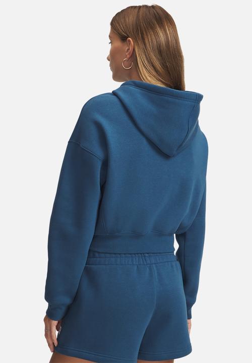 Under Armour - UA Icon Fleece Nov FZ - Wham Blue/White